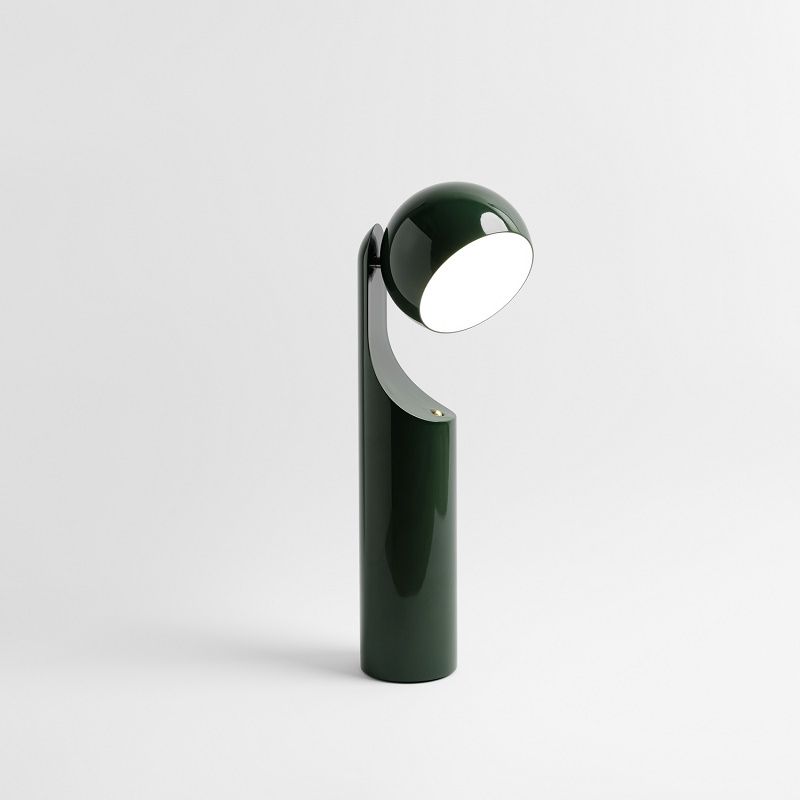 Grüne Mono Portable Reading Lamp Akkuleuchte von house of home, moderne Tischleuchte.