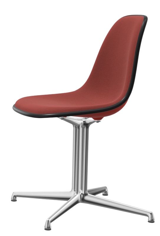 Eames Plastic Side Chair DSL RE stoel, volledig gestoffeerd, Vitra