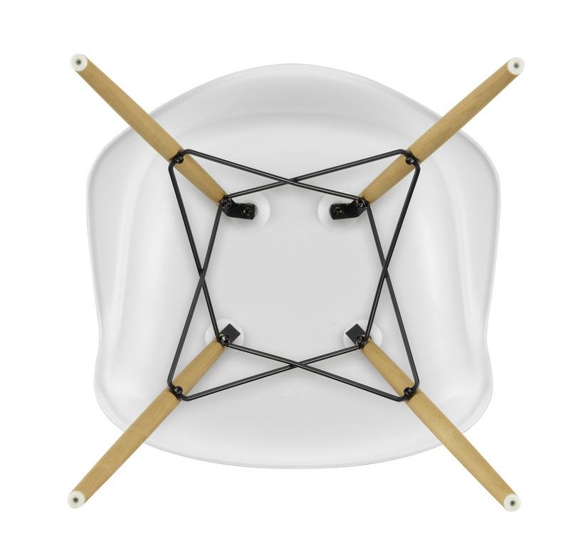 Eames Plastic Arm Chair DAW-stoel Vitra