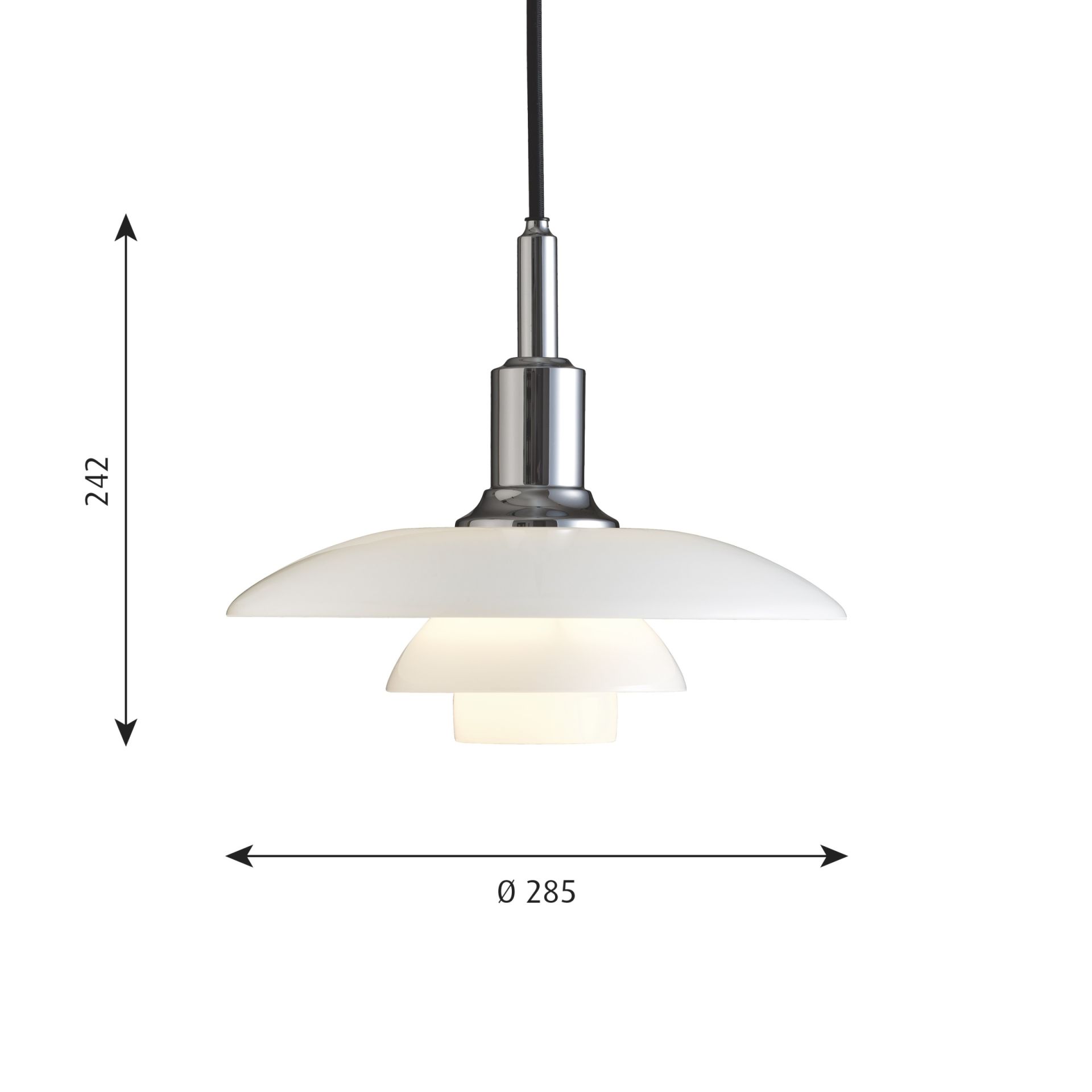 PH 3/2 hanglamp van Louis Poulsen