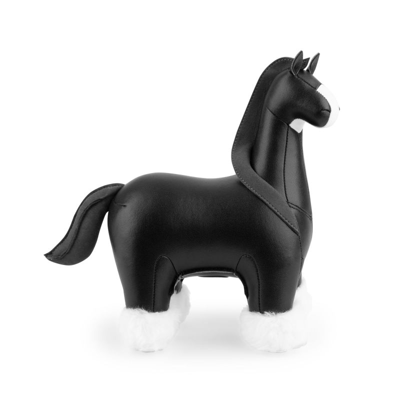 Boekensteun Paard Shire zwart/donkergrijs Züny