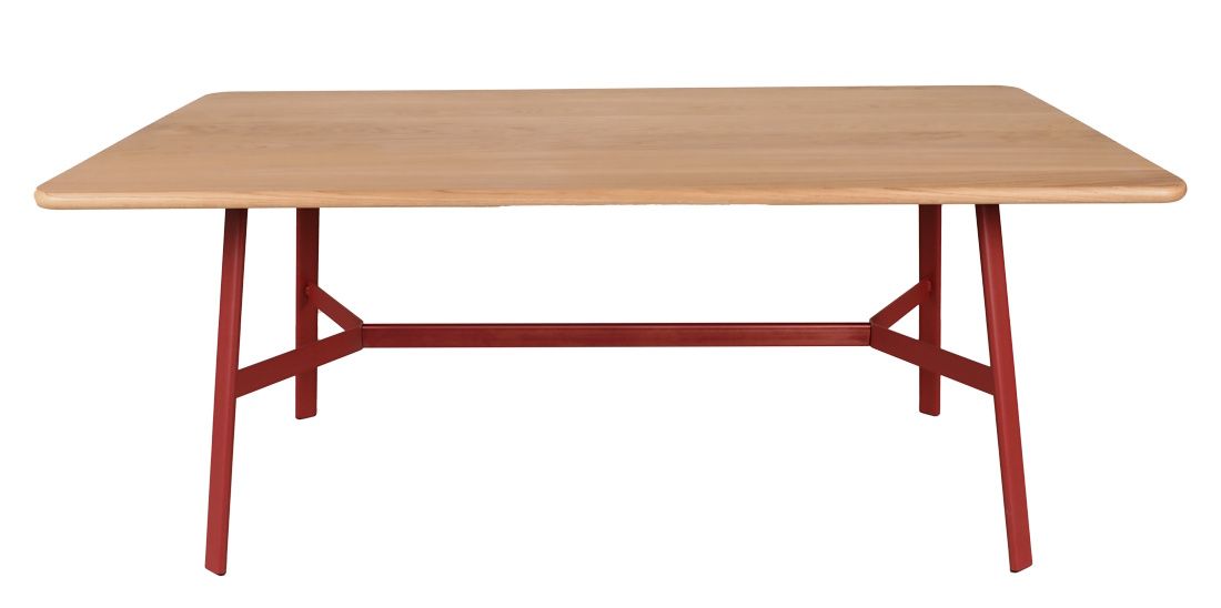 SO'O / SO O Eettafel van eikenhout 180 × 90 cm voor binnen Fermob