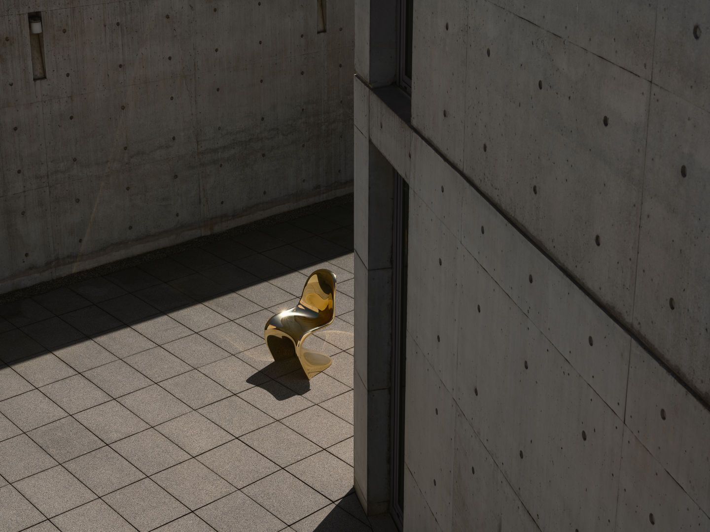 Panton Gold Chair Stoel LIMITED EDITION Vitra
