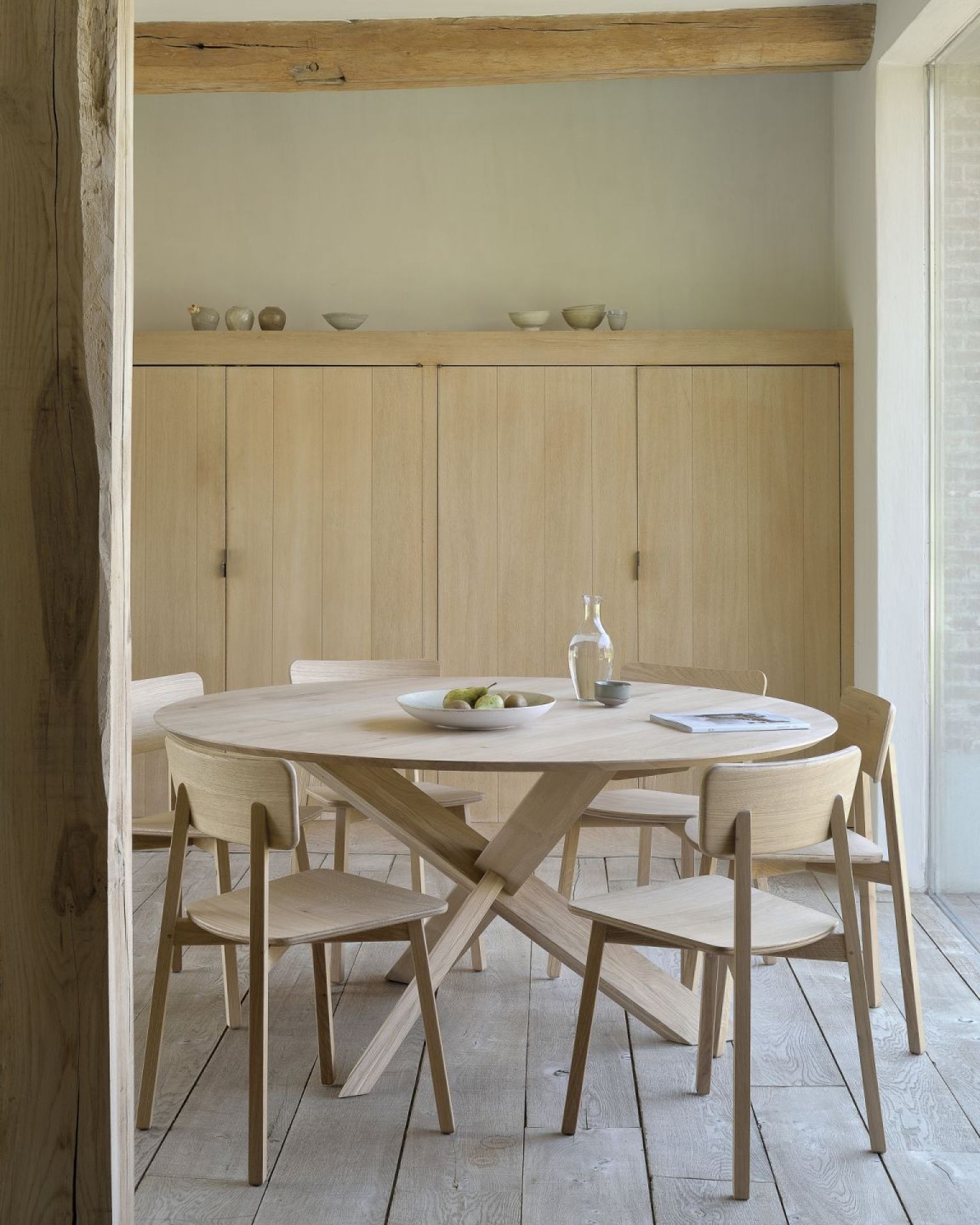 Casale-stoel eikenhout Ethnicraft