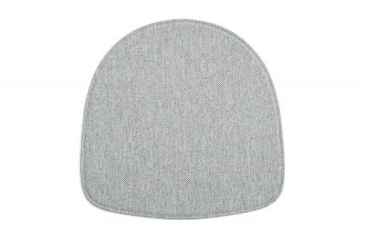 Graues Seat Pad Sitzkissen für Hay About A Chair AAC Stuhl, Textilbezug, bequeme Sitzauflage.