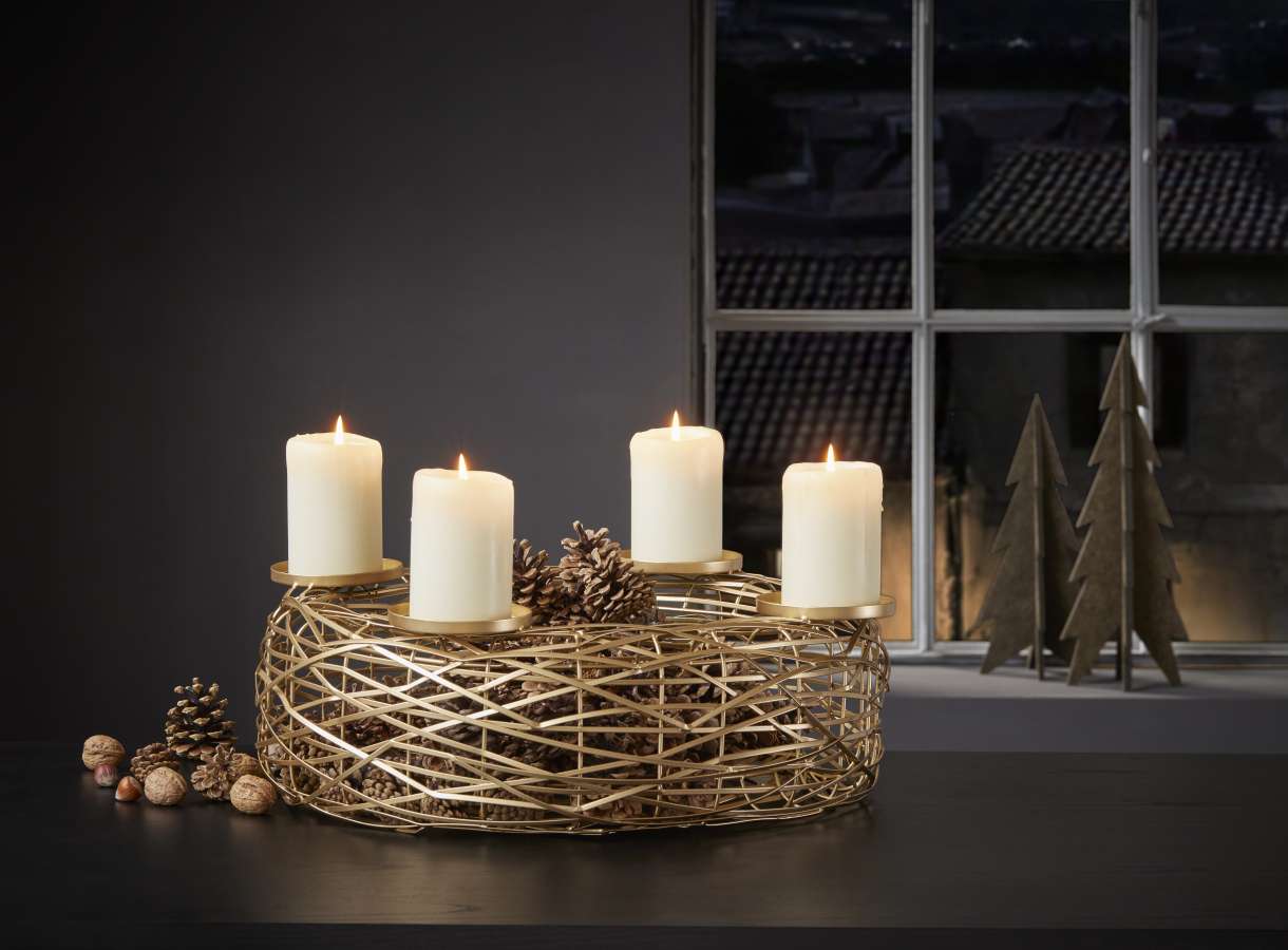Boschendal adventskrans S (Ø 40 cm) Philippi
