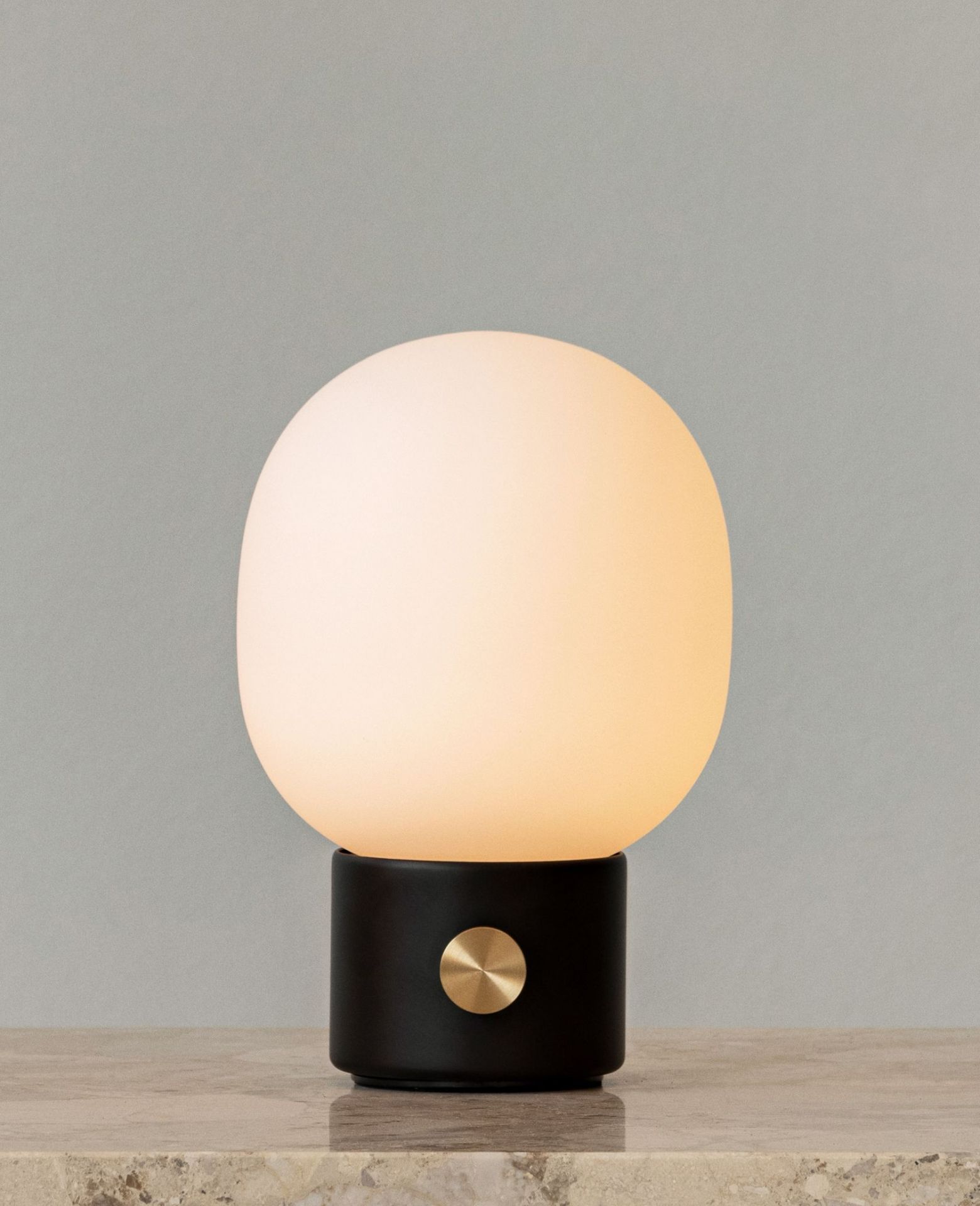 JWDA tafellamp, oplaadbare lamp, ZWART, Audo, UNIEK EXEMPLAAR