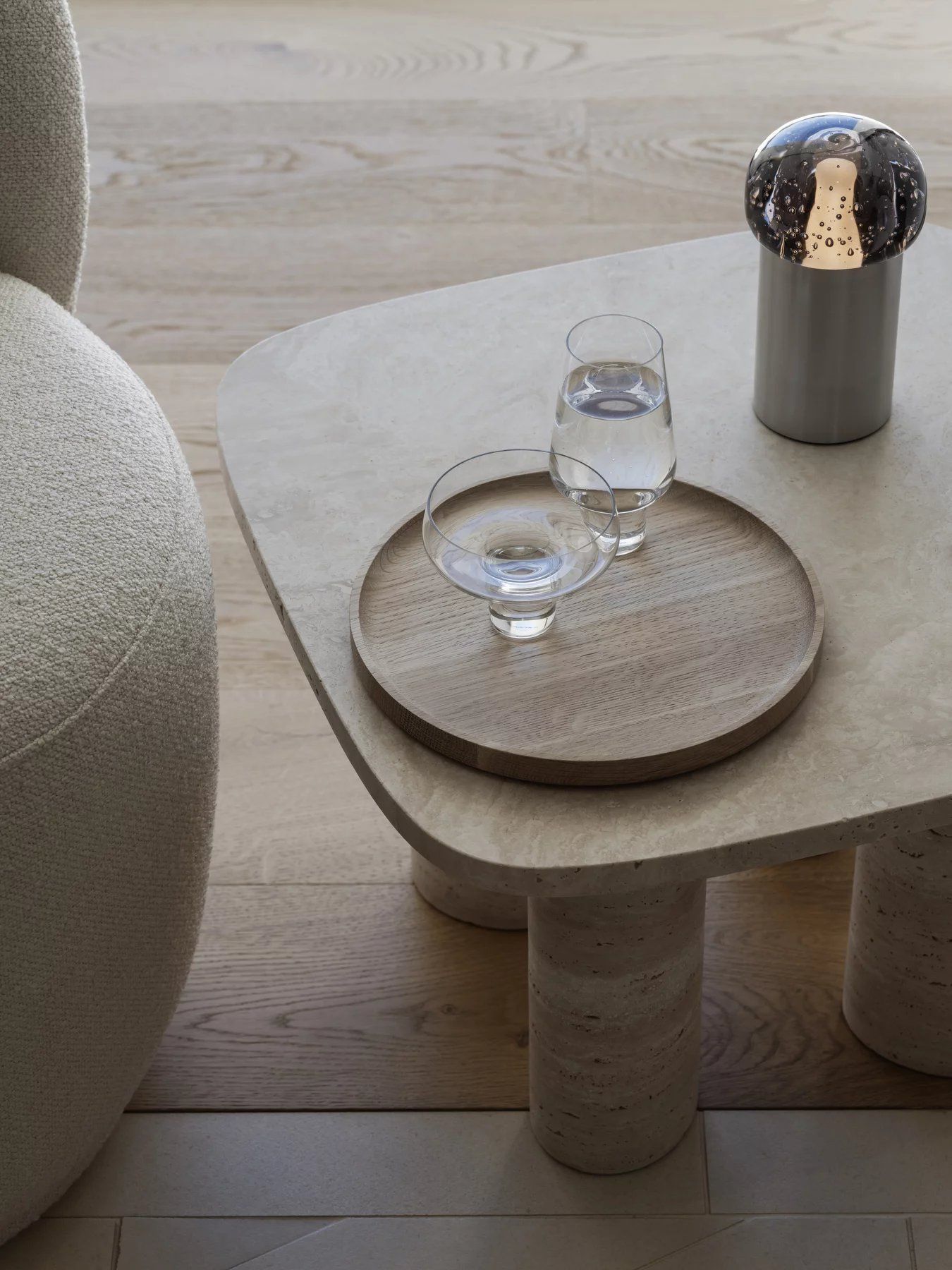 Volos bijzettafel B 52 x D 52 x H 34 cm Blomus