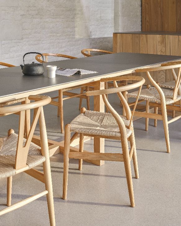 CH24 Wishbone Chair / Y-Chair stoel, beuken, geolied, Carl Hansen & Søn