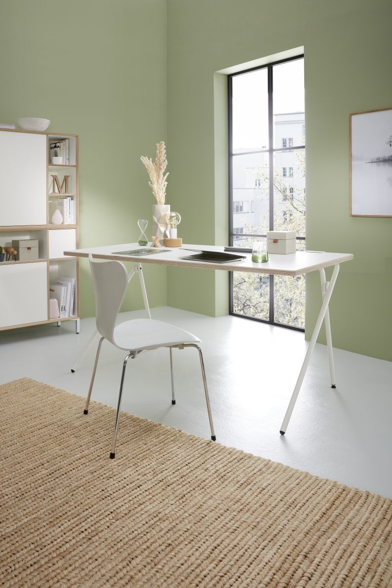 Plato opklapbaar secretaire / bureau van Müller Möbelwerkstätten