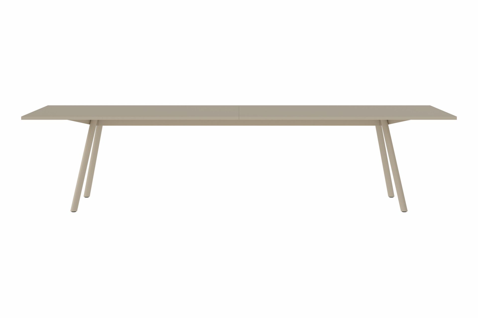 New Tendency Masa Tischplatte in Beige, moderner Esstisch mit minimalistischem Design für Esszimmer.