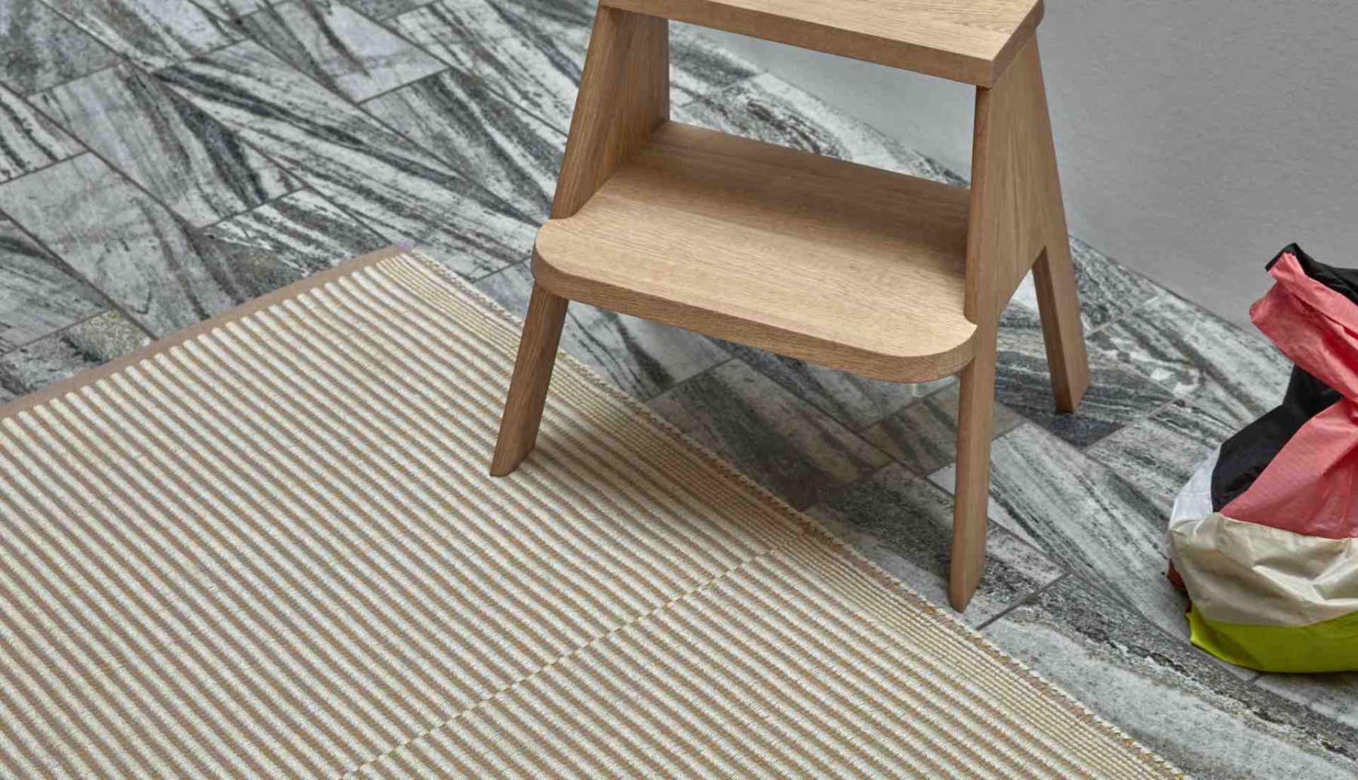 Butler Hocker von Hay aus Eiche, skandinavisches Design für Küche oder Wohnzimmer.