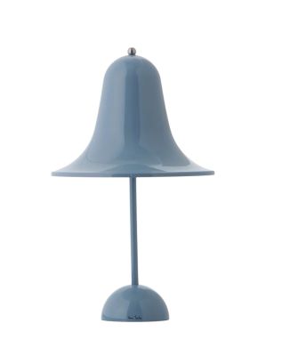 Pantop tafellamp Ø23, lichtblauw, Verpan, UNIEK EXEMPLAAR