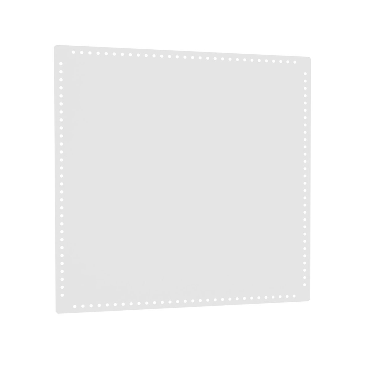 USM Haller geperforeerde legplank, reserveonderdeel 50 x 35 cm, zuiver wit