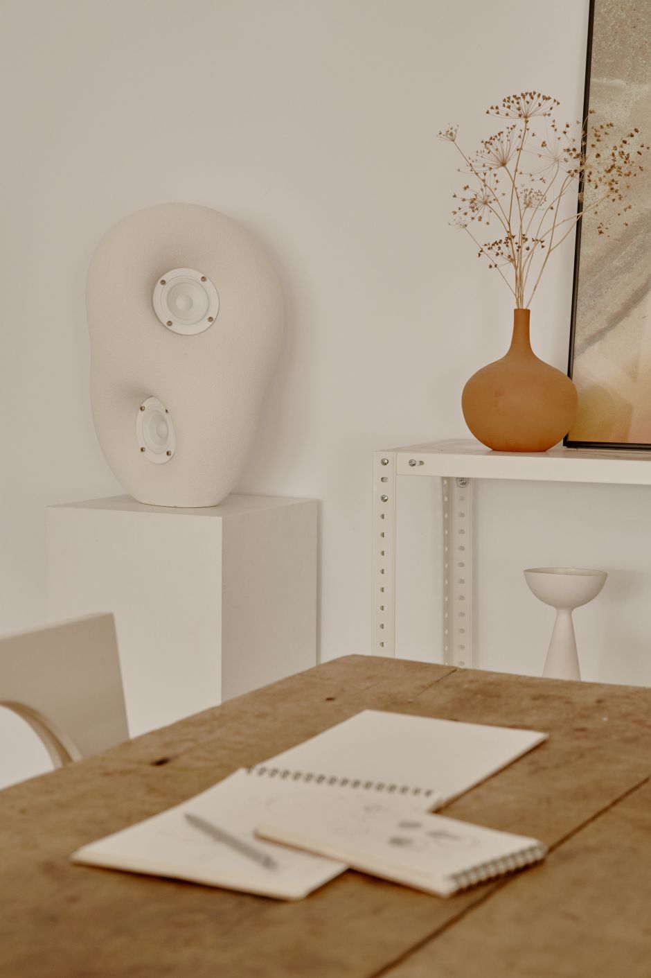 Akoestische sculptuur Luidspreker Transparent