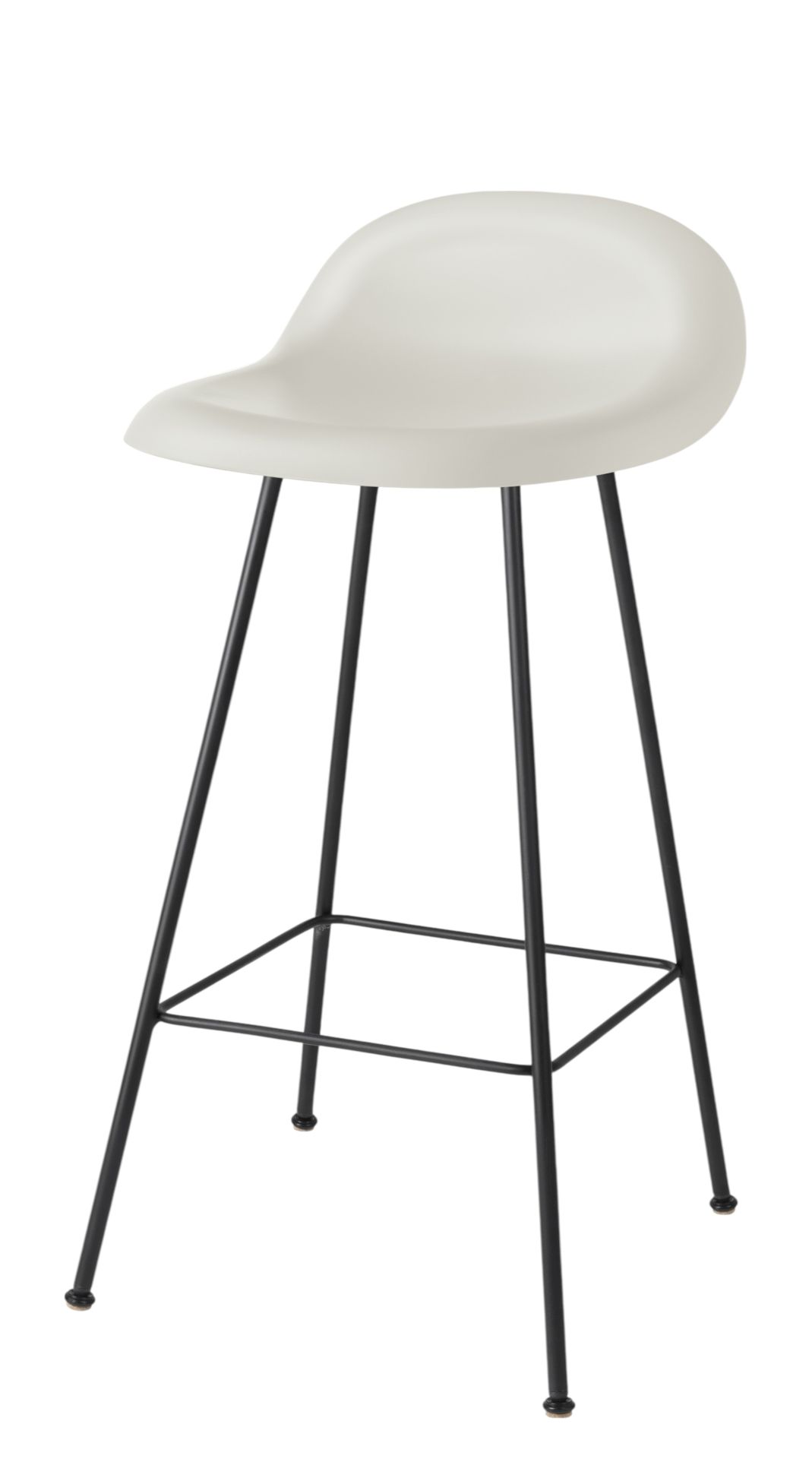 3D-barkruk 65 kunststof Gubi