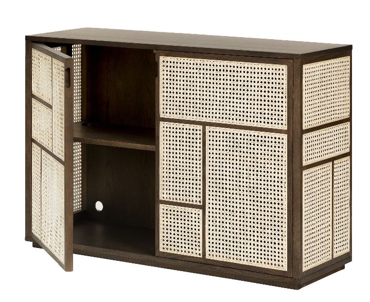 Air dressoir van Design House Stockholm, donker eiken