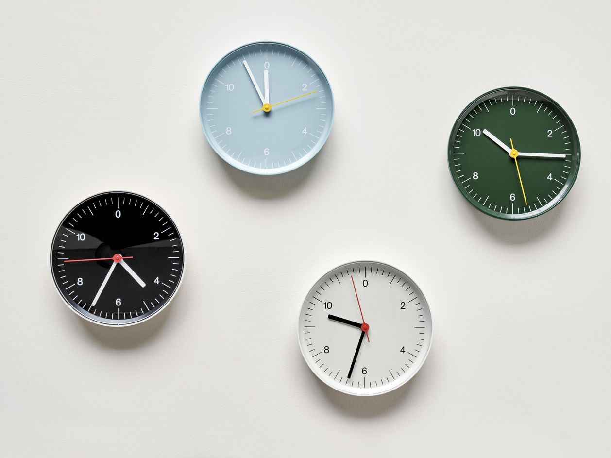 Wandklok SCHWARZ Hay UNIEK EXEMPLAAR