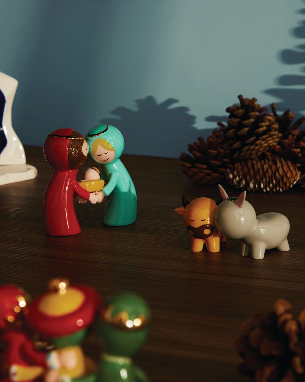 Happy Eternity Baby kerstfiguren Alessi AGJ01S2 Alessi