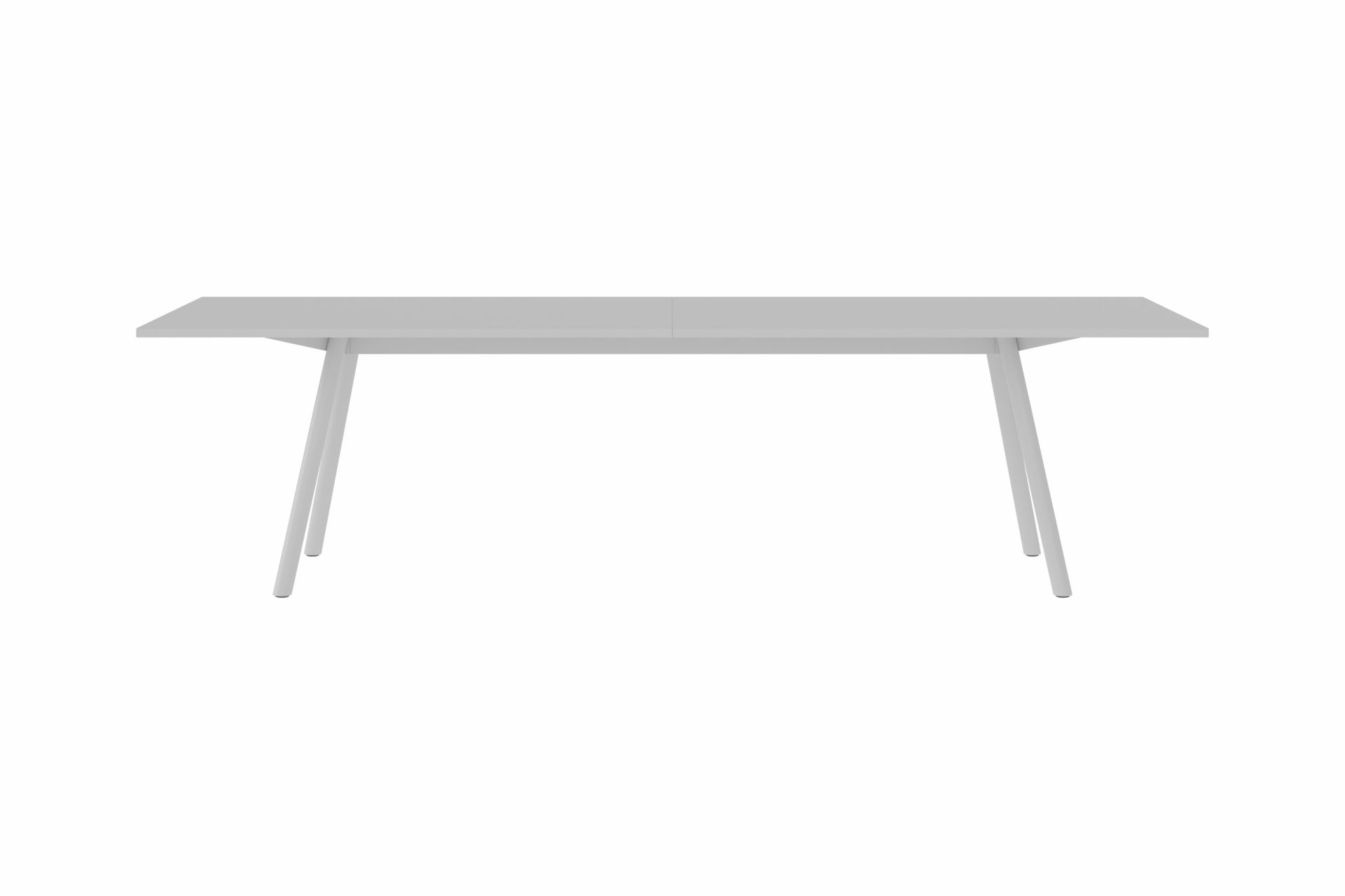 Heller New Tendency Masa Tisch mit minimalistischem Design und geraden Linien, geeignet für Esszimmer und Büro.
