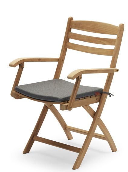 Selandia fauteuilkussen voor buiten Skagerak Charcoal