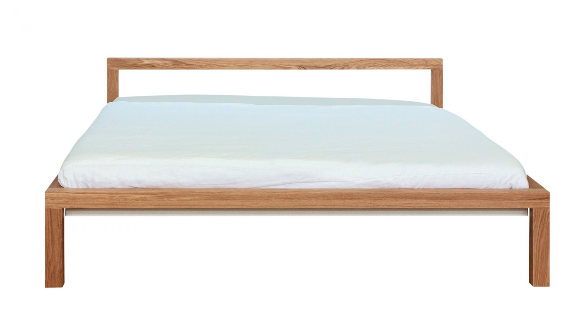 Pure Bett Eiche 160x200 cm von Hans Hansen mit schlichtem, modernem Design.