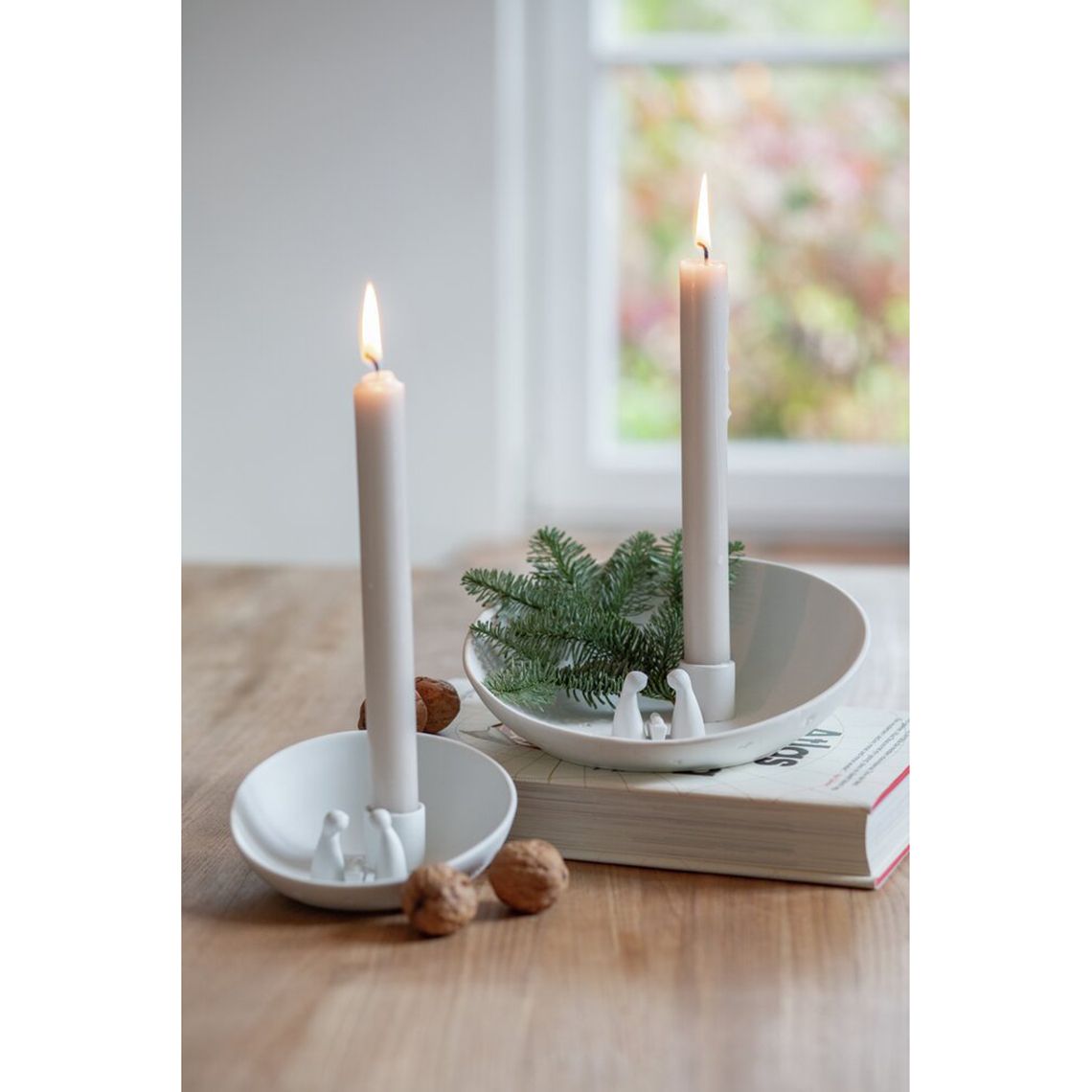 Kaarsenhouder Kerststal groot Räder