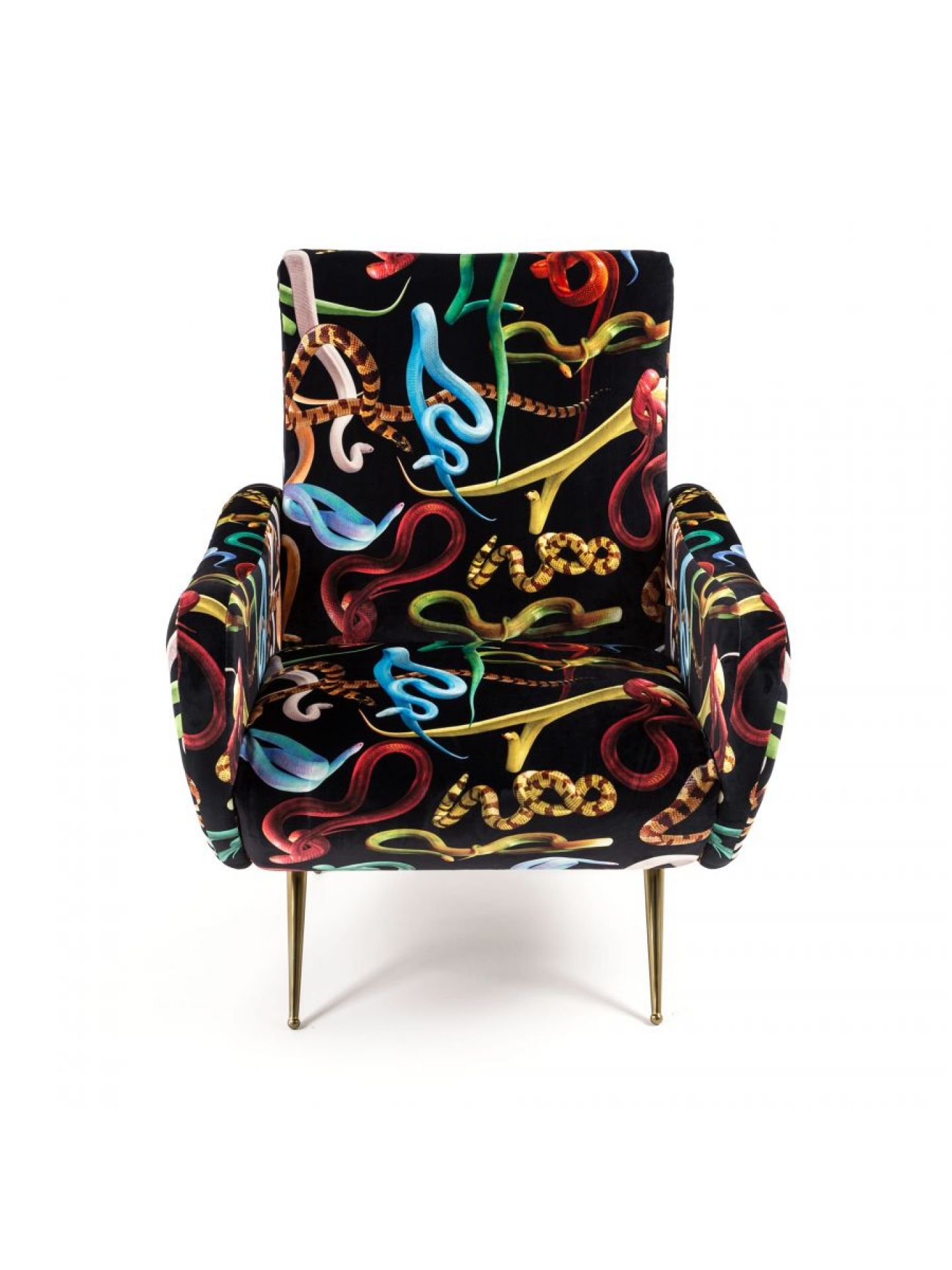 Toiletpapierfauteuil Snakes van Seletti