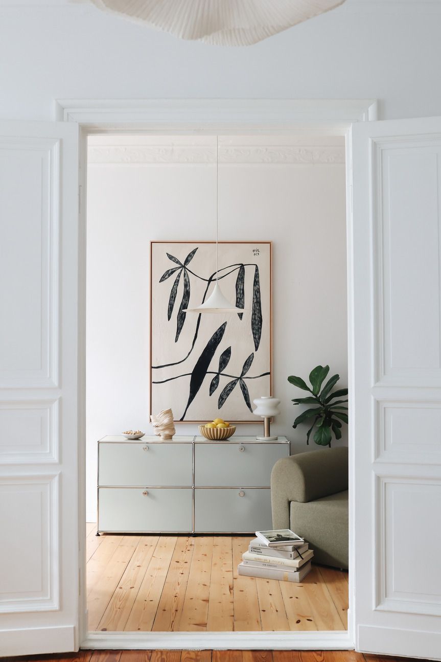 USM Haller dressoir E2 met 4 klapdeuren