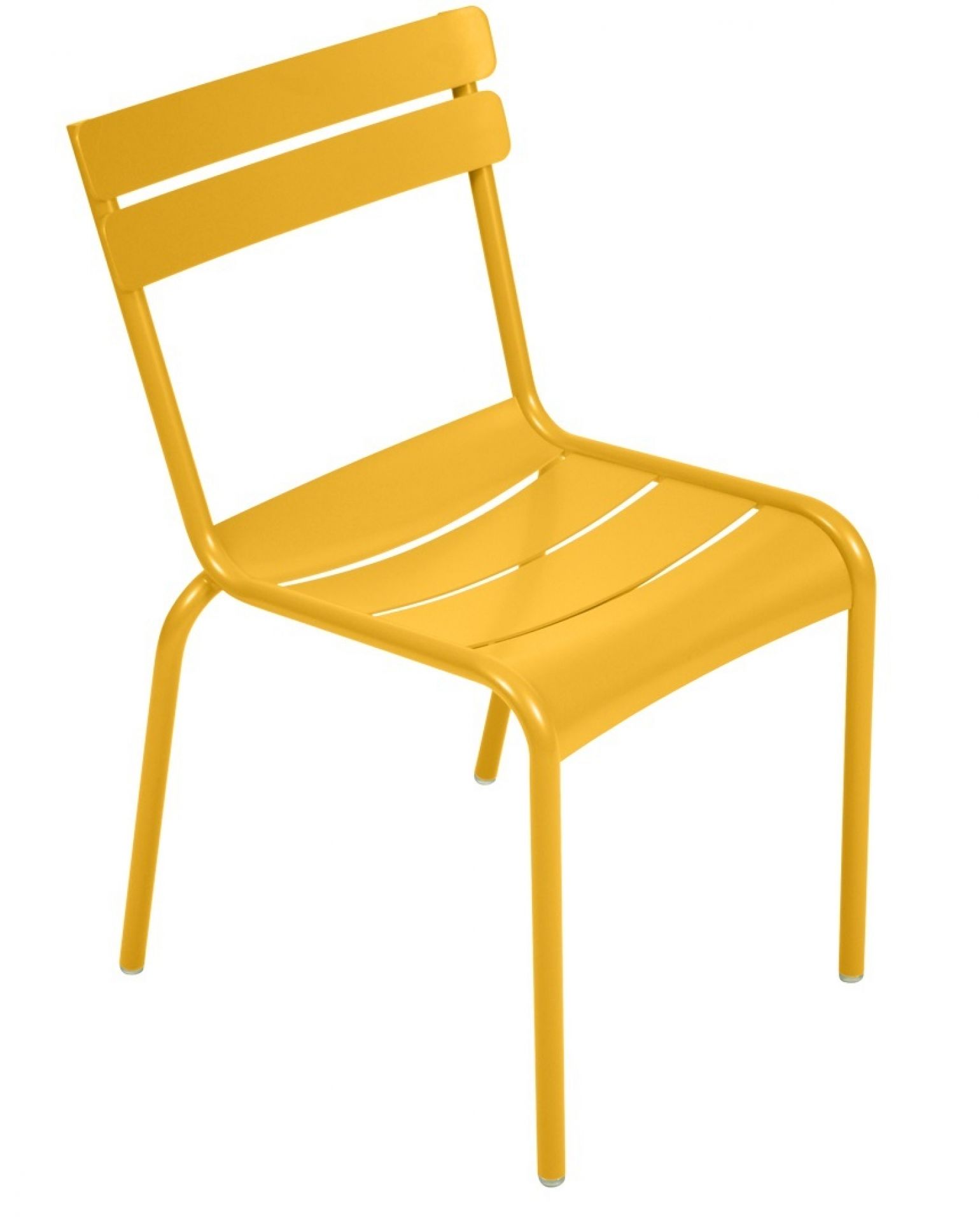 Luxembourg Outdoor Chair Fermob in Schwarzkirsche: Moderner Metallstuhl für Garten, Terrasse und Balkon.