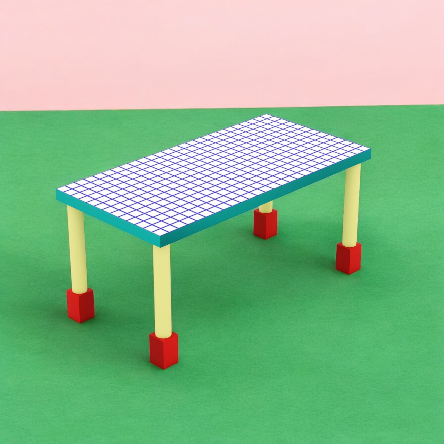Supertable-eettafel van Seletti