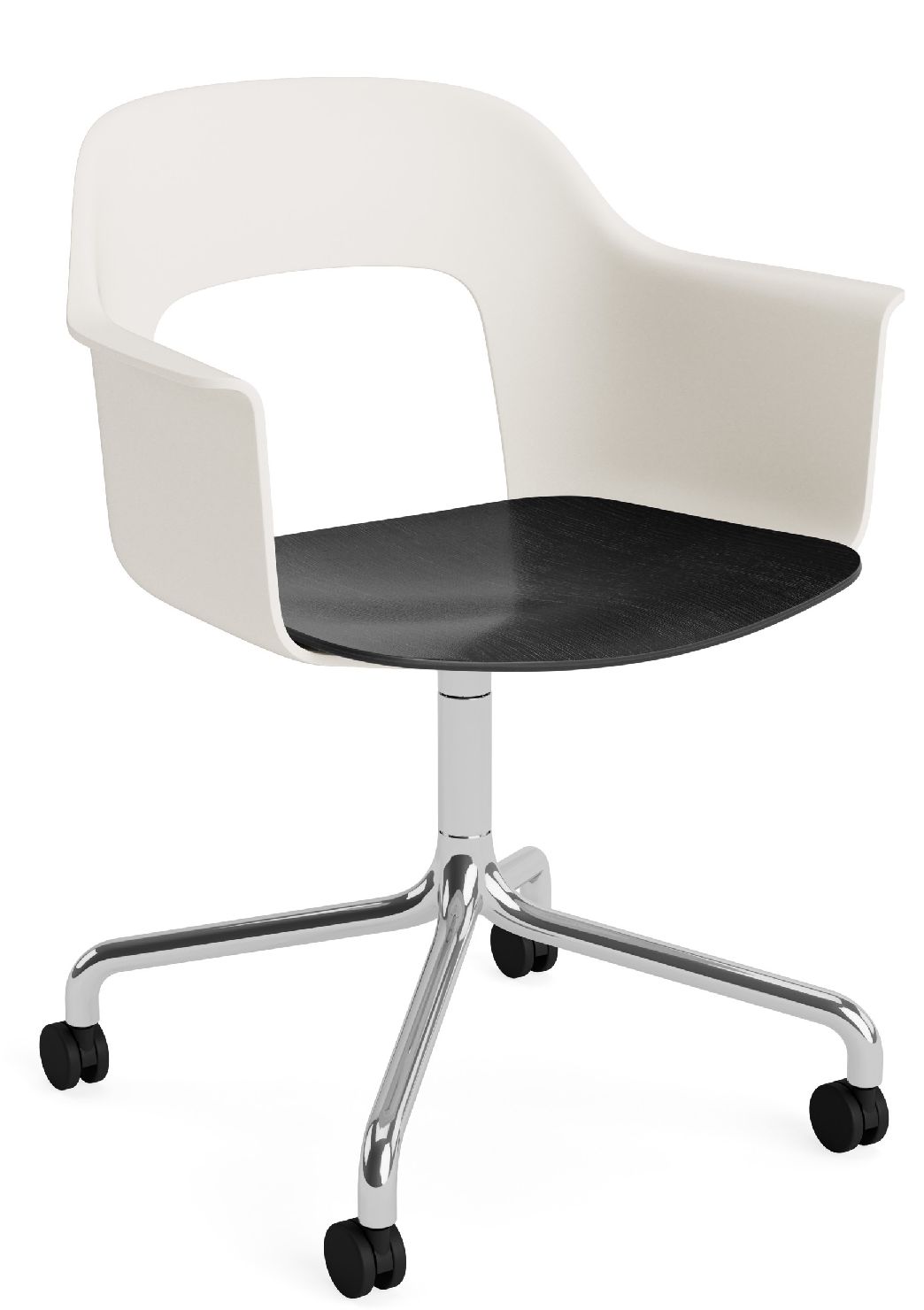 Layout fauteuil 262 met armleuningen van Hay