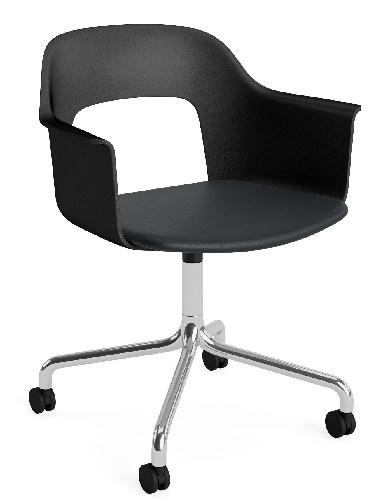 Layout fauteuil 263 met armleuningen van Hay