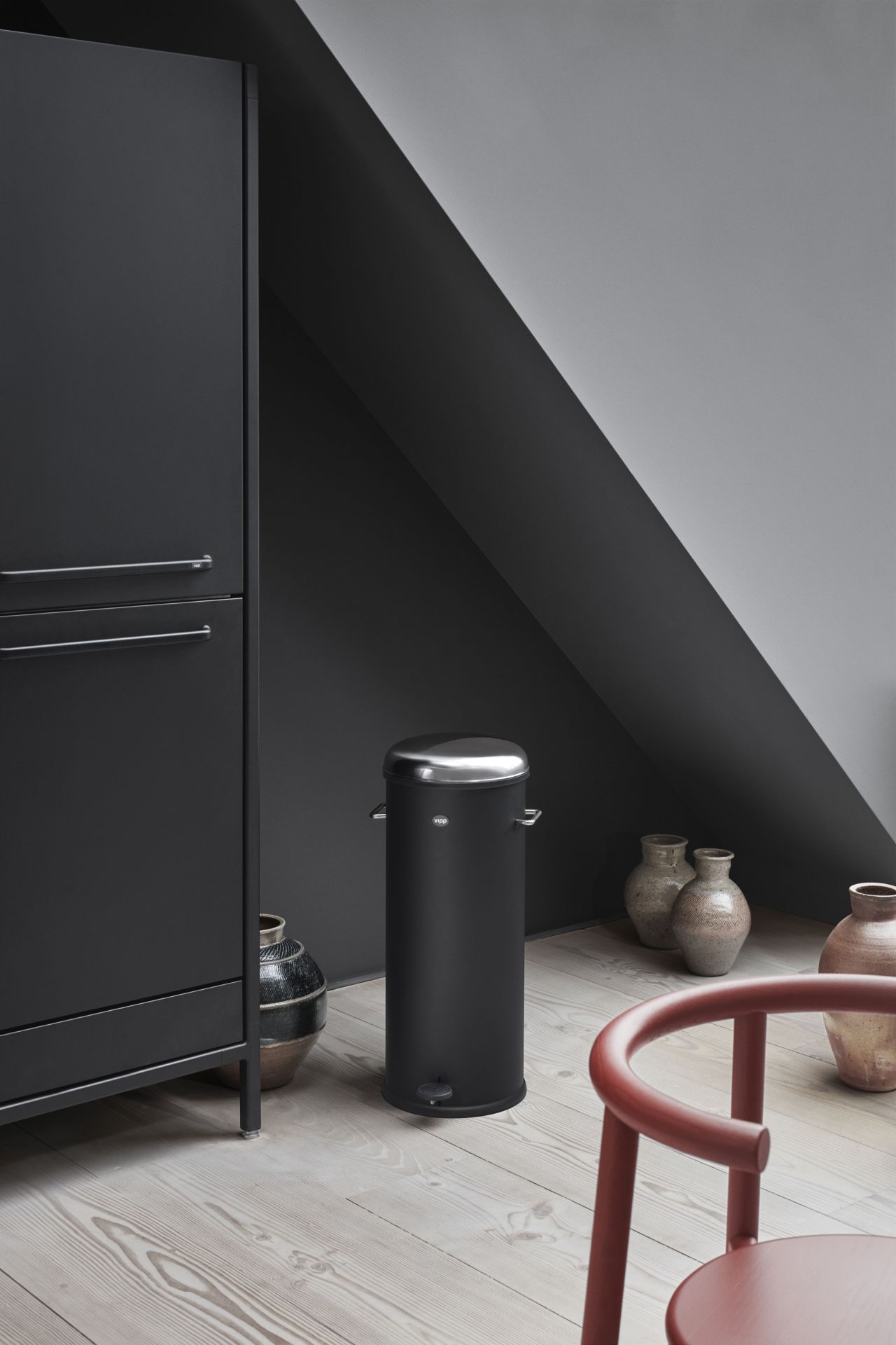 VIPP17 / VIPP 17 pedaalemmer 30 l zwart Vipp