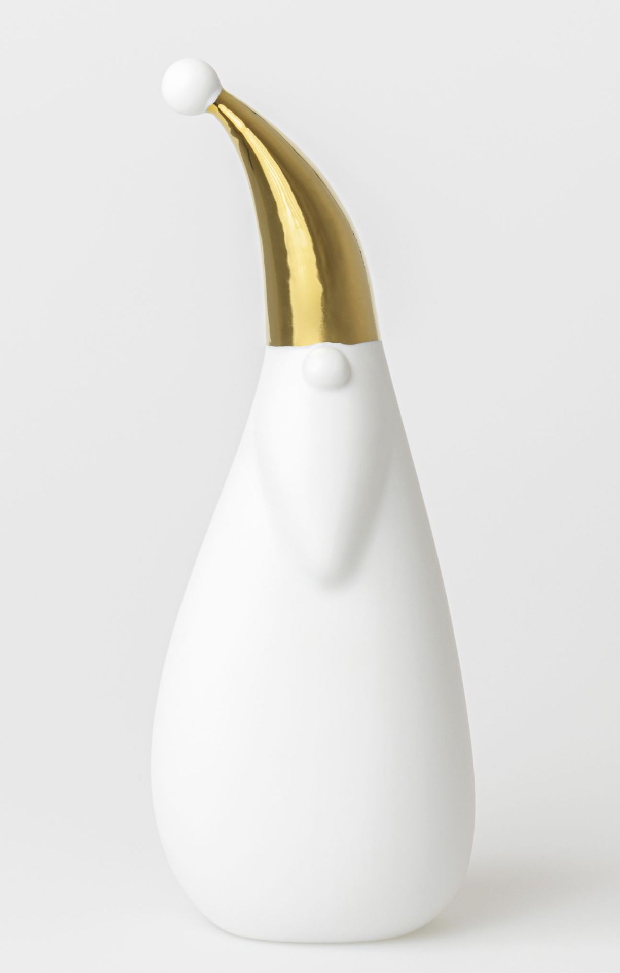 Kerstman figuur wielen