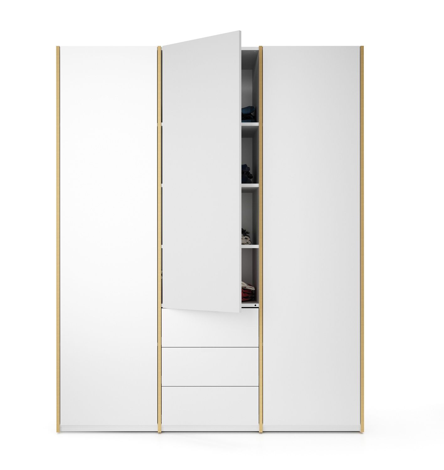 MODULAR PLUS-kastcombinatie met 3 laden van Müller Möbelwerkstätten