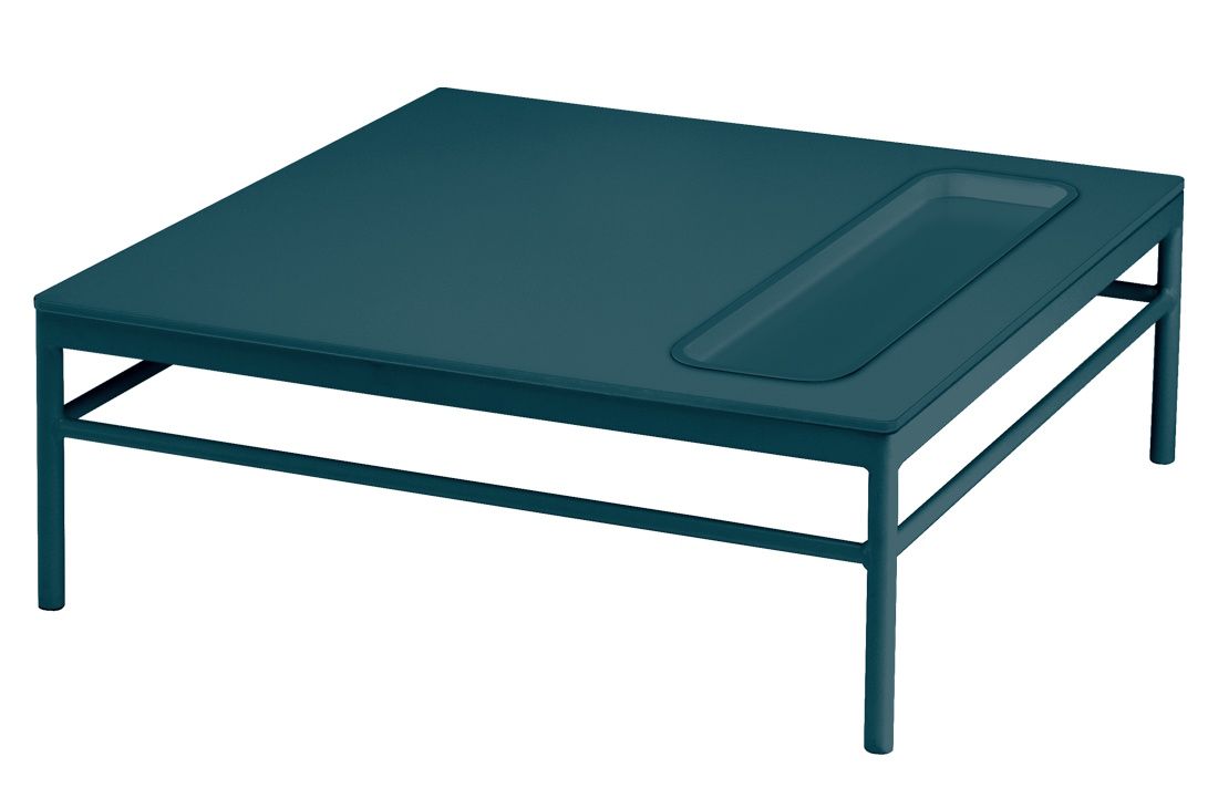 Rivage bijzettafel voor buiten B 85 x D 85 x H 29,5 cm Fermob