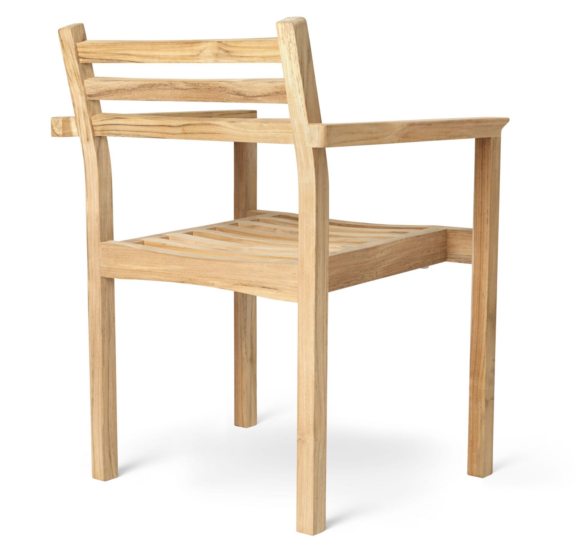 AH502 Armlehnstuhl aus Teakholz von Carl Hansen & Søn für den Außenbereich. Gartenstuhl.