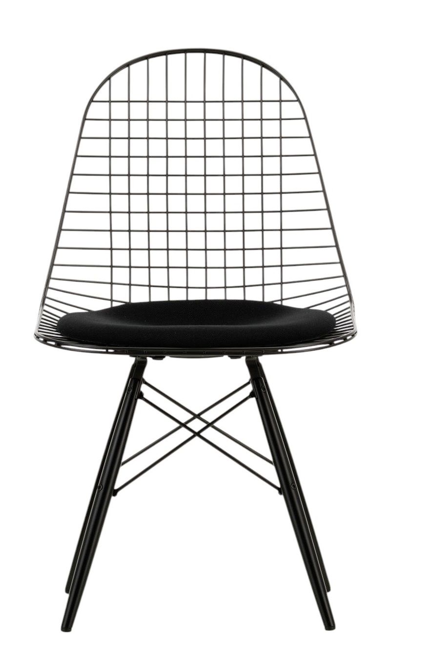 DKW-5 Wire Chair stoel met zitkussen Vitra