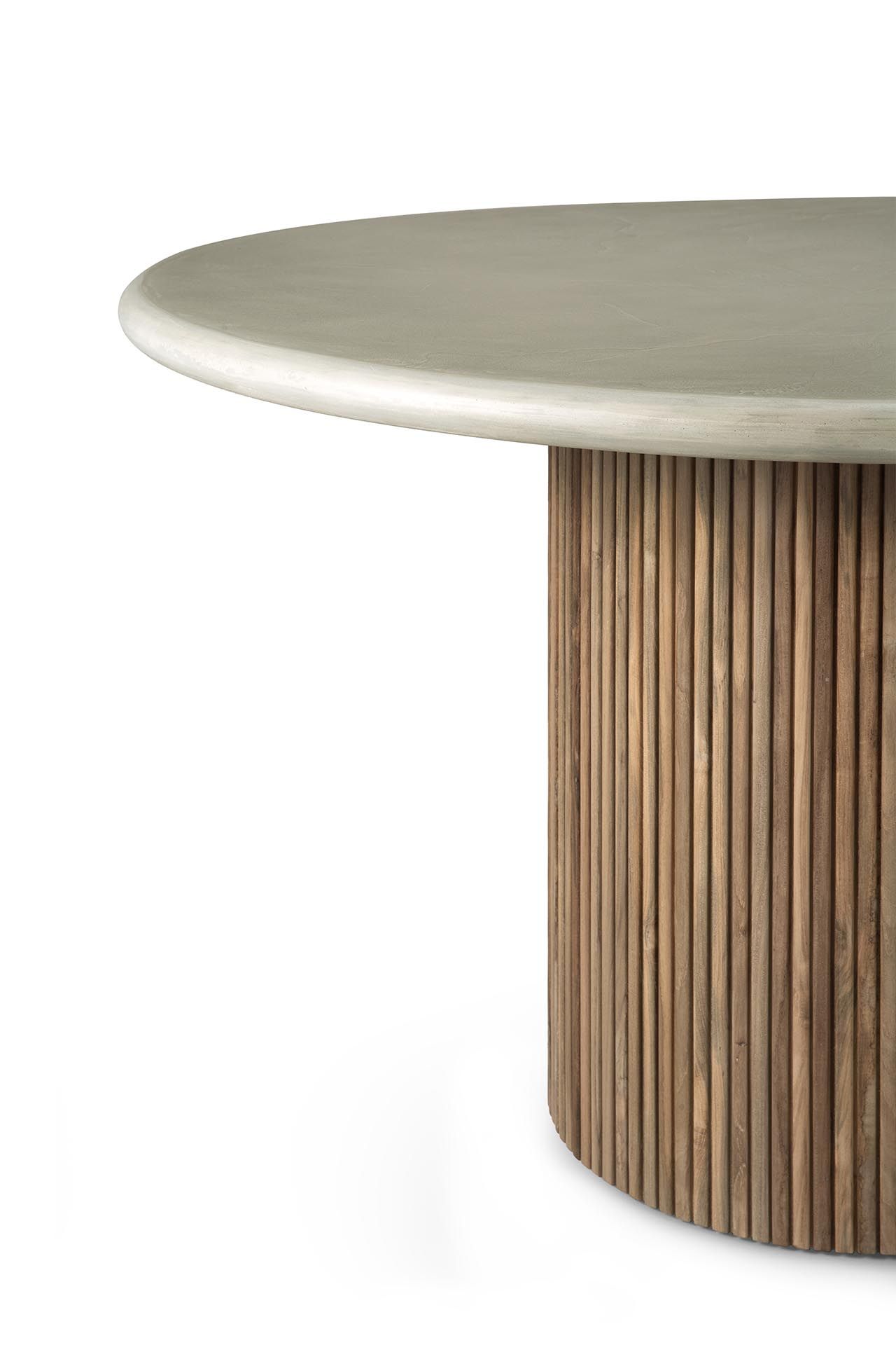 Roller Max Outdoor-eettafel lichtgrijs Ethnicraft