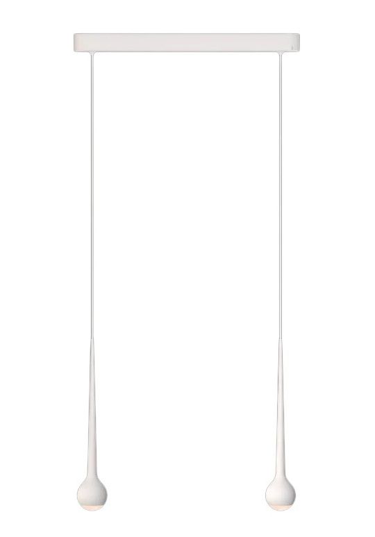 Falling Sun Trace Two hanglamp WIT Grau UNIEK EXEMPLAAR