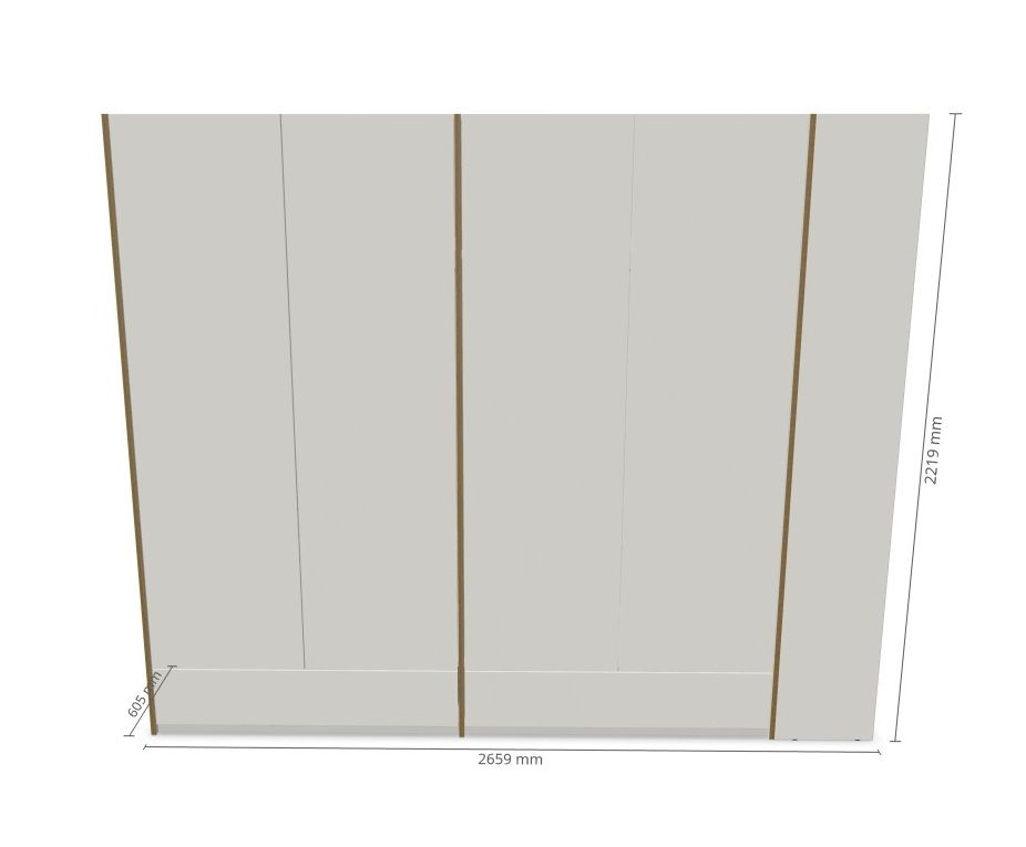 MODULAR PLUS kastcombinatie: dubbele kast met 2 laden en aanbouwkast rechts van Müller Möbelwerkstätten