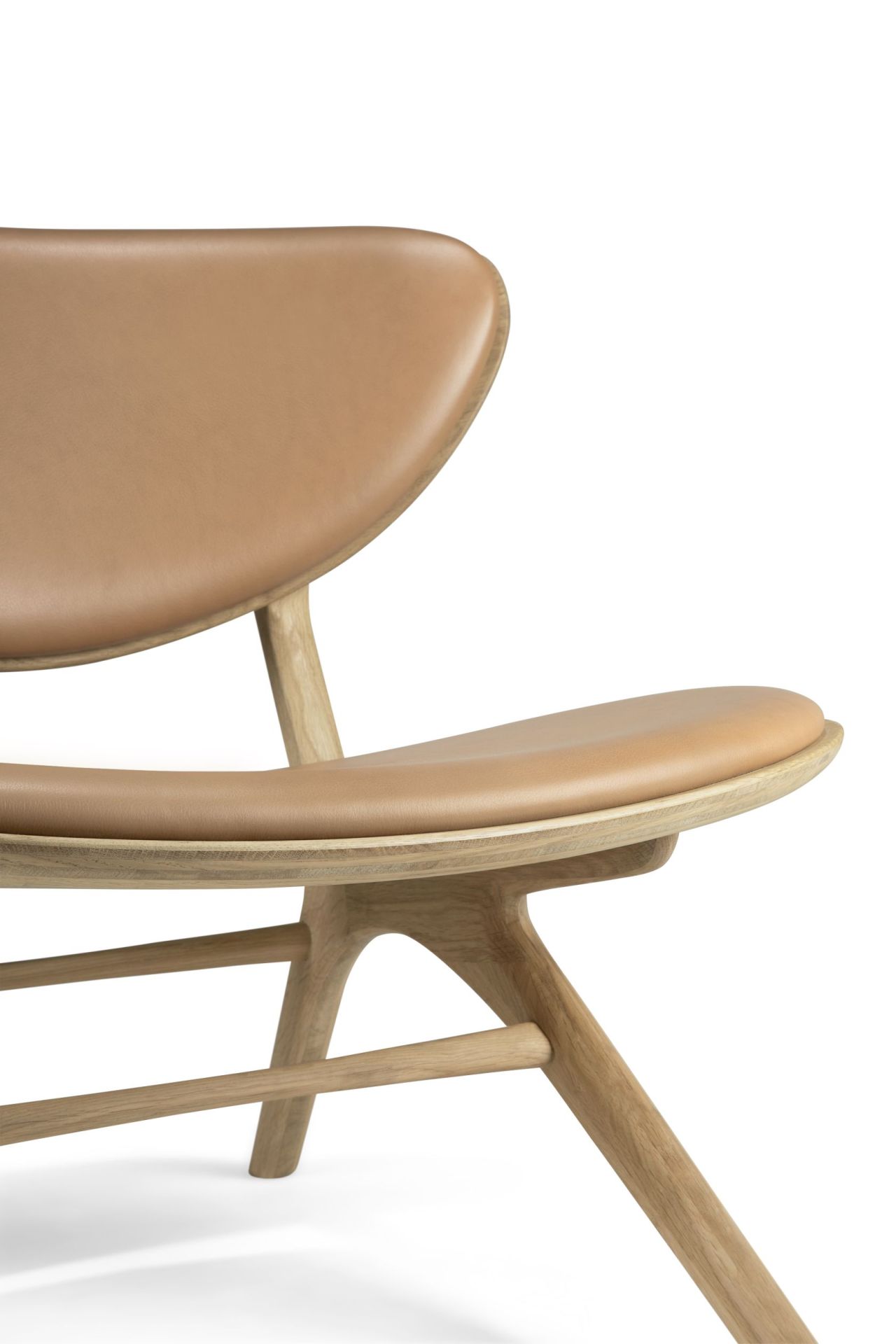 Eye Lounge-fauteuil - Sienna-leer van Ethnicraft