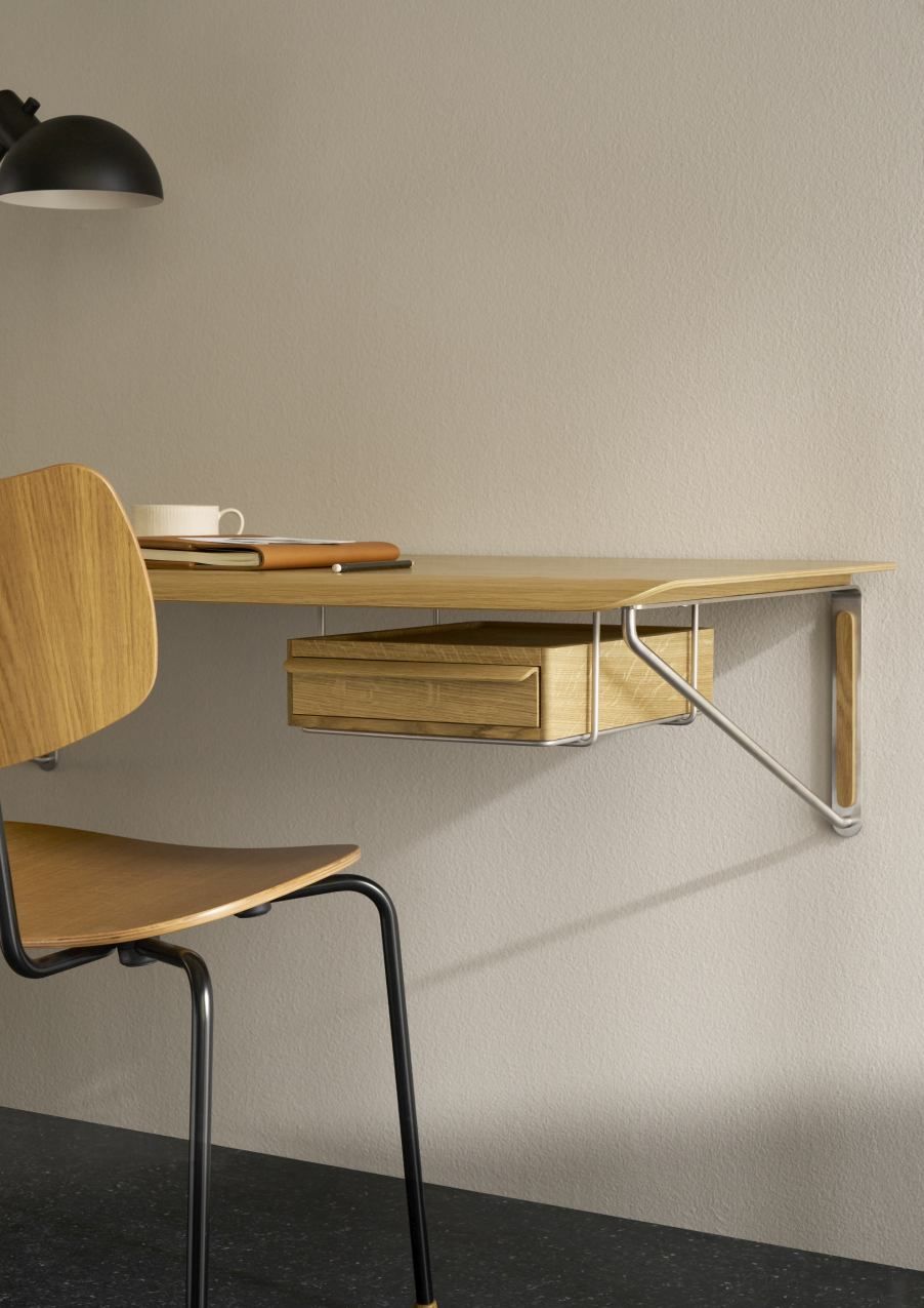 AB019 Wall Desk wandbureau van Carl Hansen & Søn