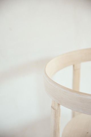 Lunar-stoel eikenhout Form & Refine