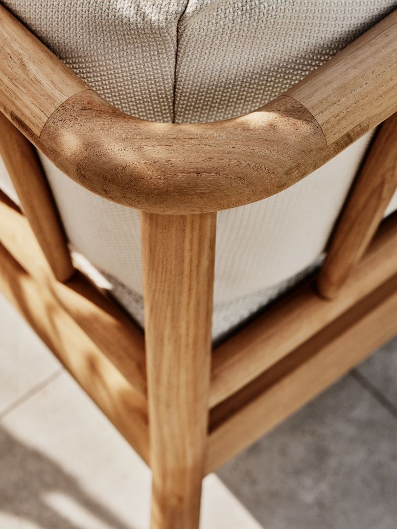 Tradition Eck modulaire buitenbank Skagerak van Fritz Hansen 