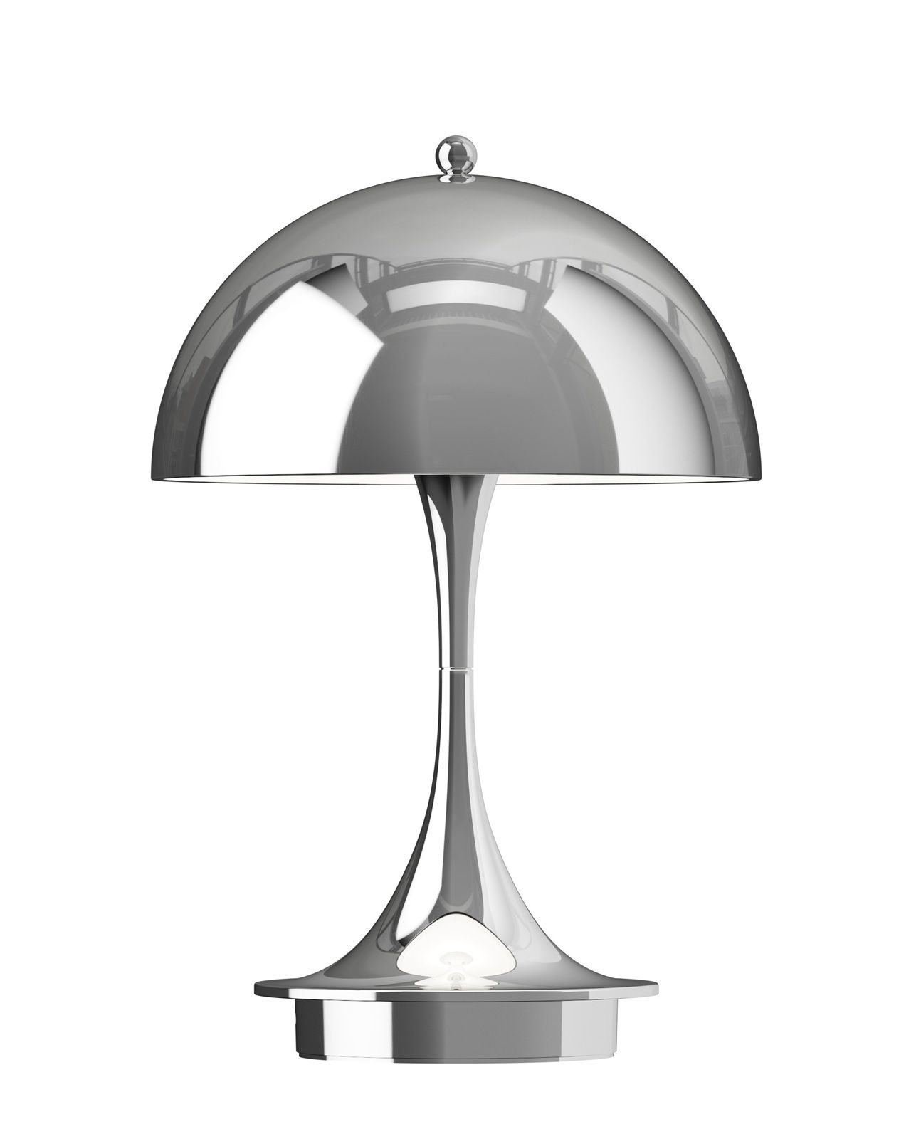 Panthella 160 Portable V3 LED-tafellamp met accu voor binnen en buiten van Louis Poulsen 