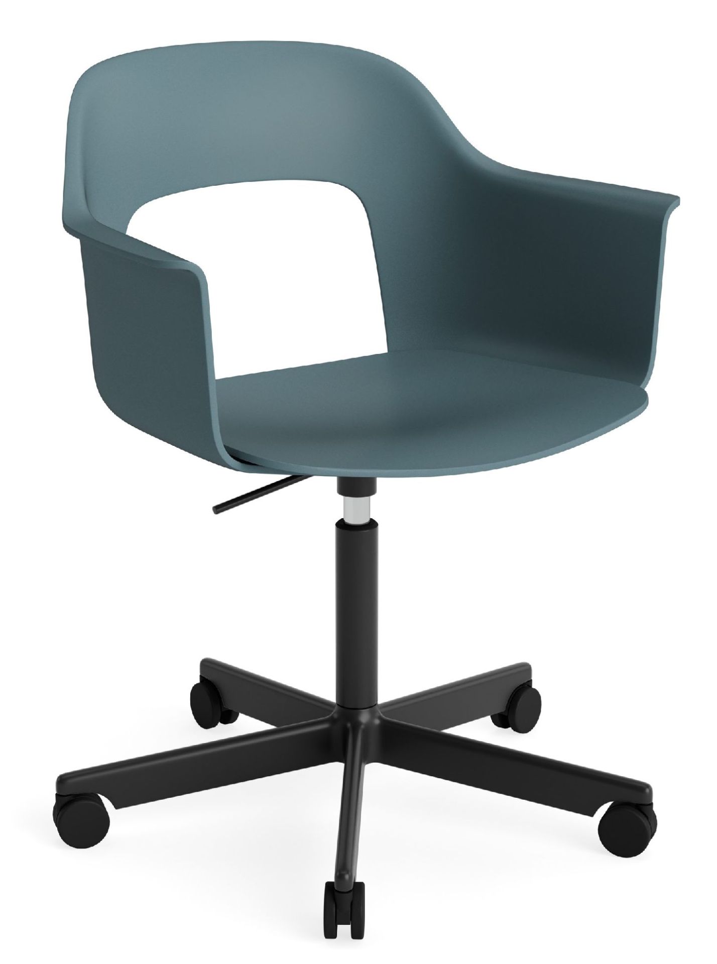 Layout Armchair 241 Fauteuil met 5-sterrenvoet, draaimechanisme met gasveer Hay