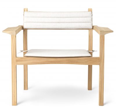 CU AH601B Rückenkissen für AH601 Stuhl Outdoor von Carl Hansen & Søn, Frontansicht.