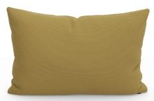 Vitra Kissen in Senfgelb: Rechteckiges Sofakissen mit feiner Textur für Wohnzimmer und Sofa.
